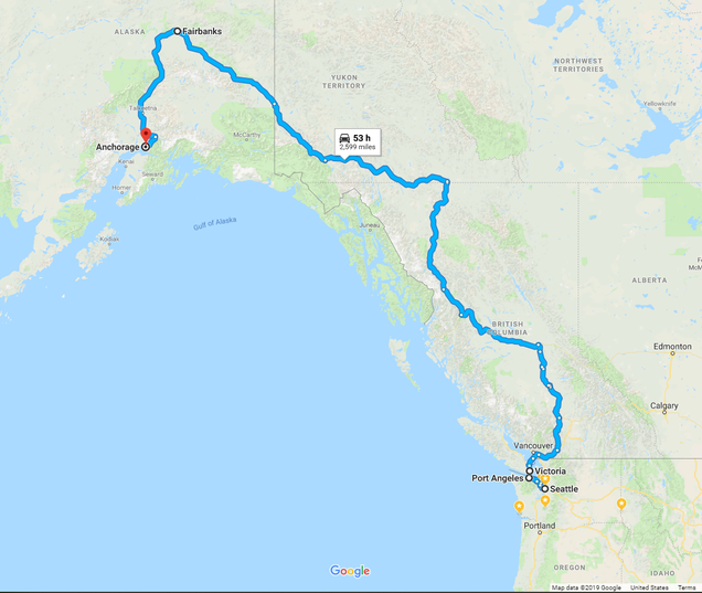 Illustration for article titled Some Serious AlCan Cheap Car Callenge Planning Was Done